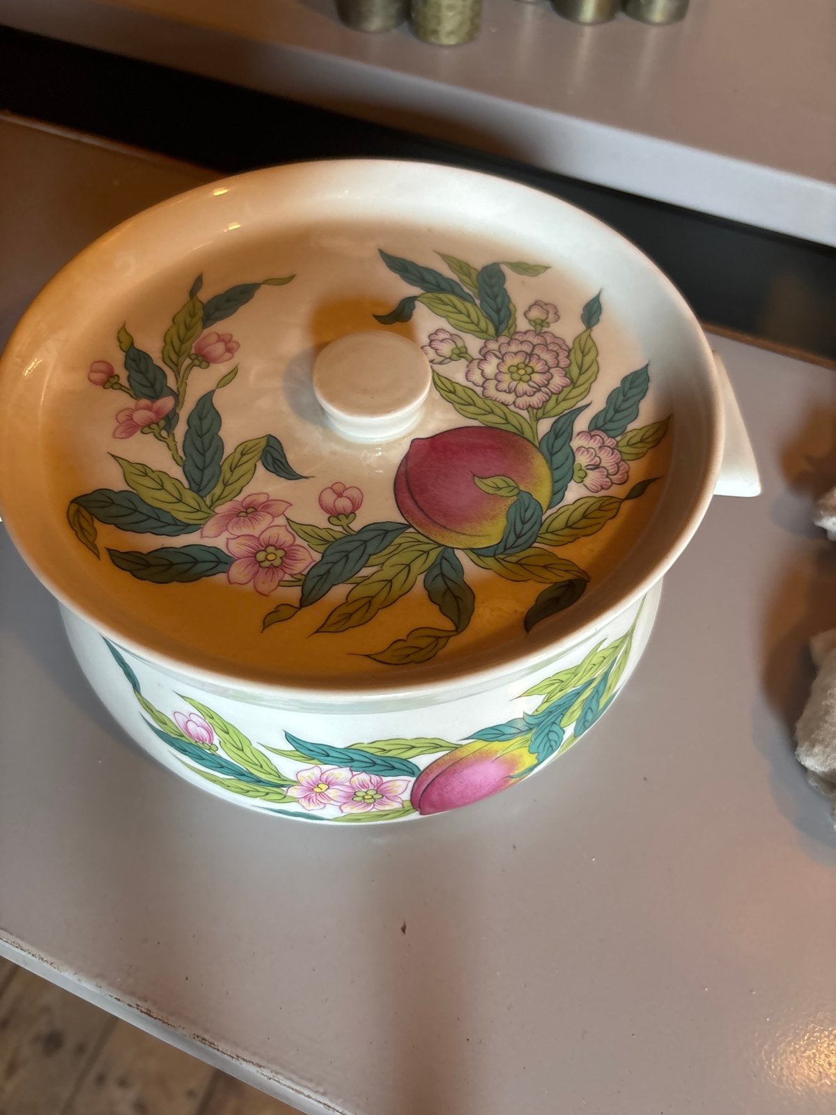 Porcelaine de Paris Décor Abondance Terrine met deksel, Antiek en Kunst, Ophalen