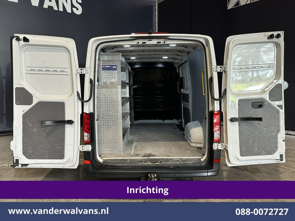 Volkswagen Crafter 2.0 TDI L3H2 L2H1 Inrichting Euro6 Airco, Voorwielaandrijving, Stof, Gebruikt, 4 cilinders