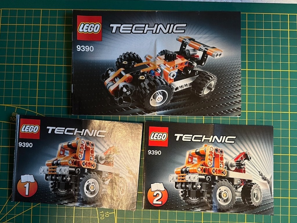 Lego Technic 9390 Takelwagen 2-in-1, Kinderen en Baby's, Speelgoed | Duplo en Lego, Lego, Compleet, Ophalen of Verzenden, Zo goed als nieuw