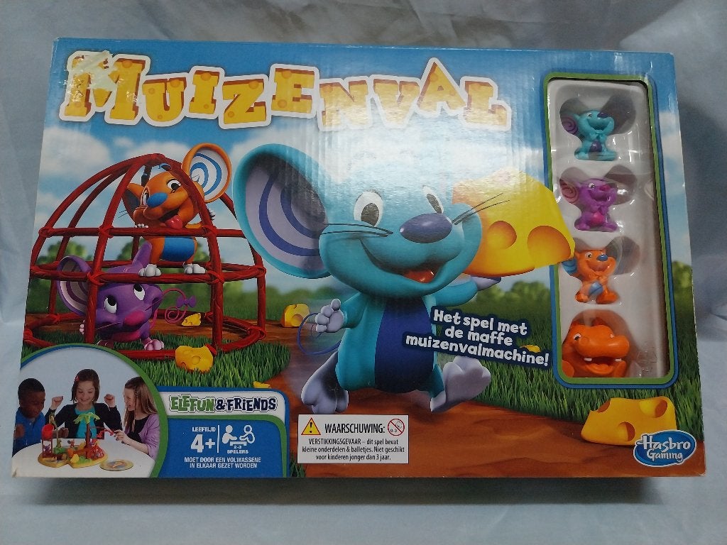Gezelschapsspel Muizenval van Hasbro Gaming, Drie of vier spelers, Ophalen of Verzenden, Zo goed als nieuw, Hasbro Gaming