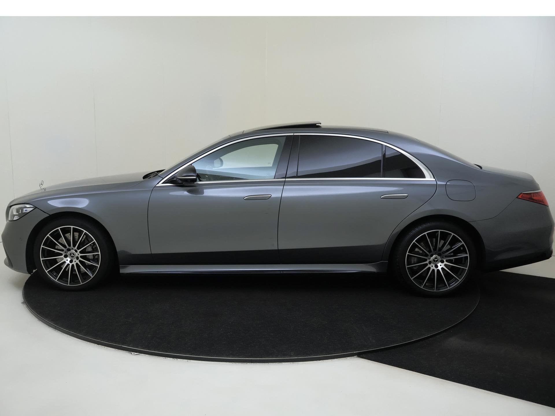 Mercedes-Benz S-klasse 580 e Lang / AMG/ 20 inch/ Night/ Aug, Auto's, Achterwielaandrijving, Gebruikt, Euro 6, 510 pk