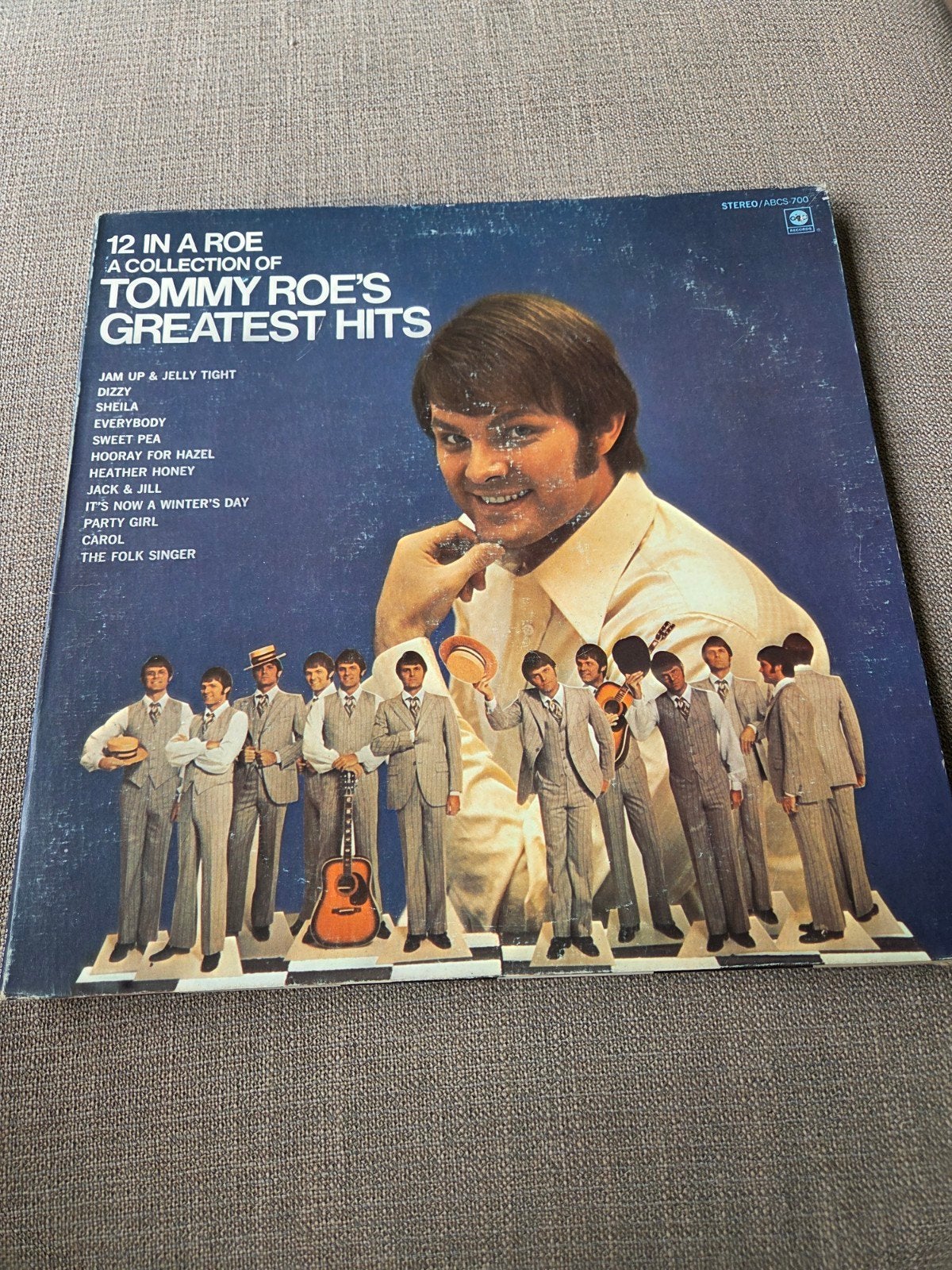 Tommy Roe - 12 In A Roe - Greatest Hits LP (1970), Gebruikt, Ophalen of Verzenden, 1970 - 1979, Complilatie