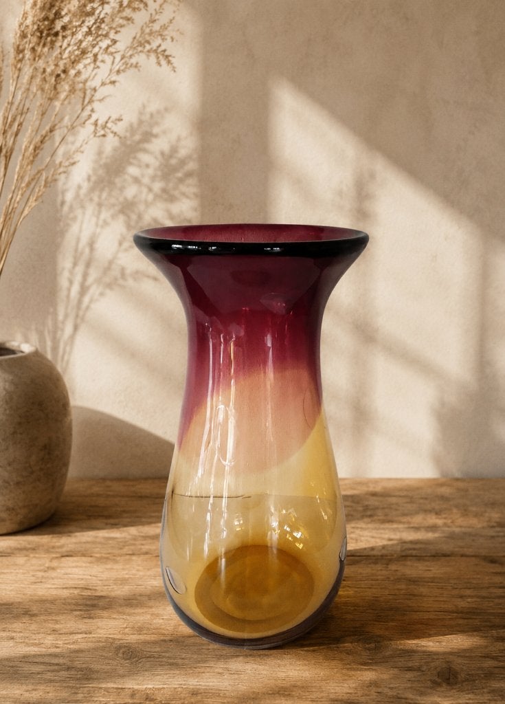 Grote vintage design vaas, gemerkt, Ophalen of Verzenden