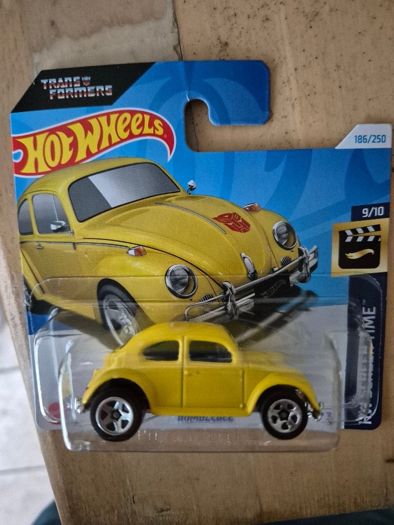 Hot wheels Volkswagen Beetle Bumblebee Transformers Hw Scree, Ophalen of Verzenden, Nieuw, Auto