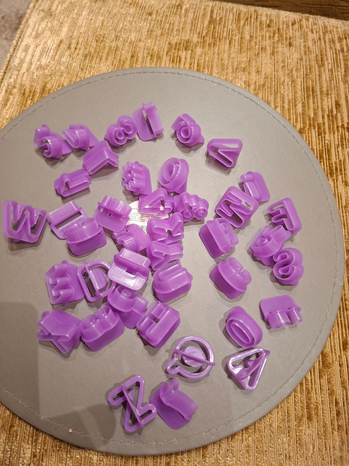 fondant uitsteekvormpjes, Ophalen of Verzenden, Taarten of Cupcakes, Versiering