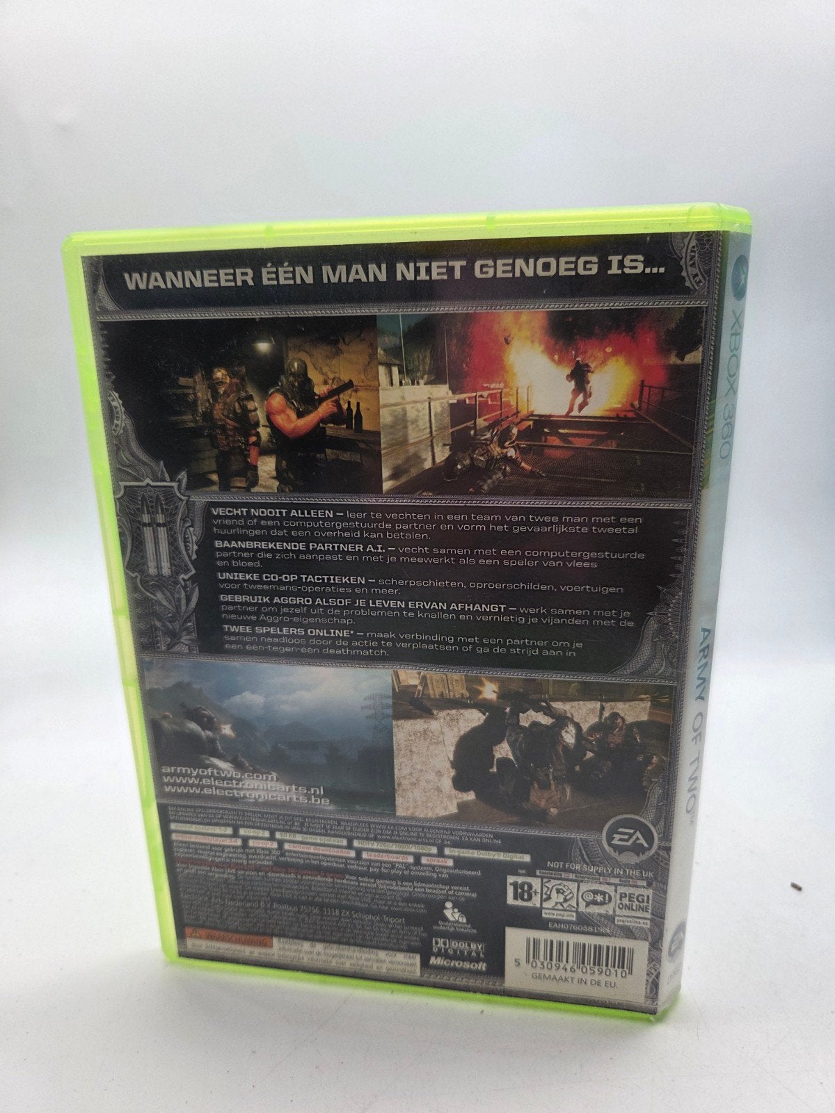 Army of Two - Xbox 360 (Actie/Shooter), Online, Gebruikt, Vanaf 18 jaar, Shooter