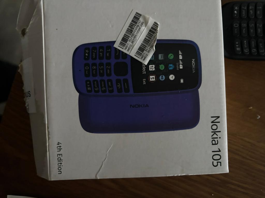 Nokia 105, Telecommunicatie, Mobiele telefoons | Nokia, Ophalen of Verzenden, Zwart