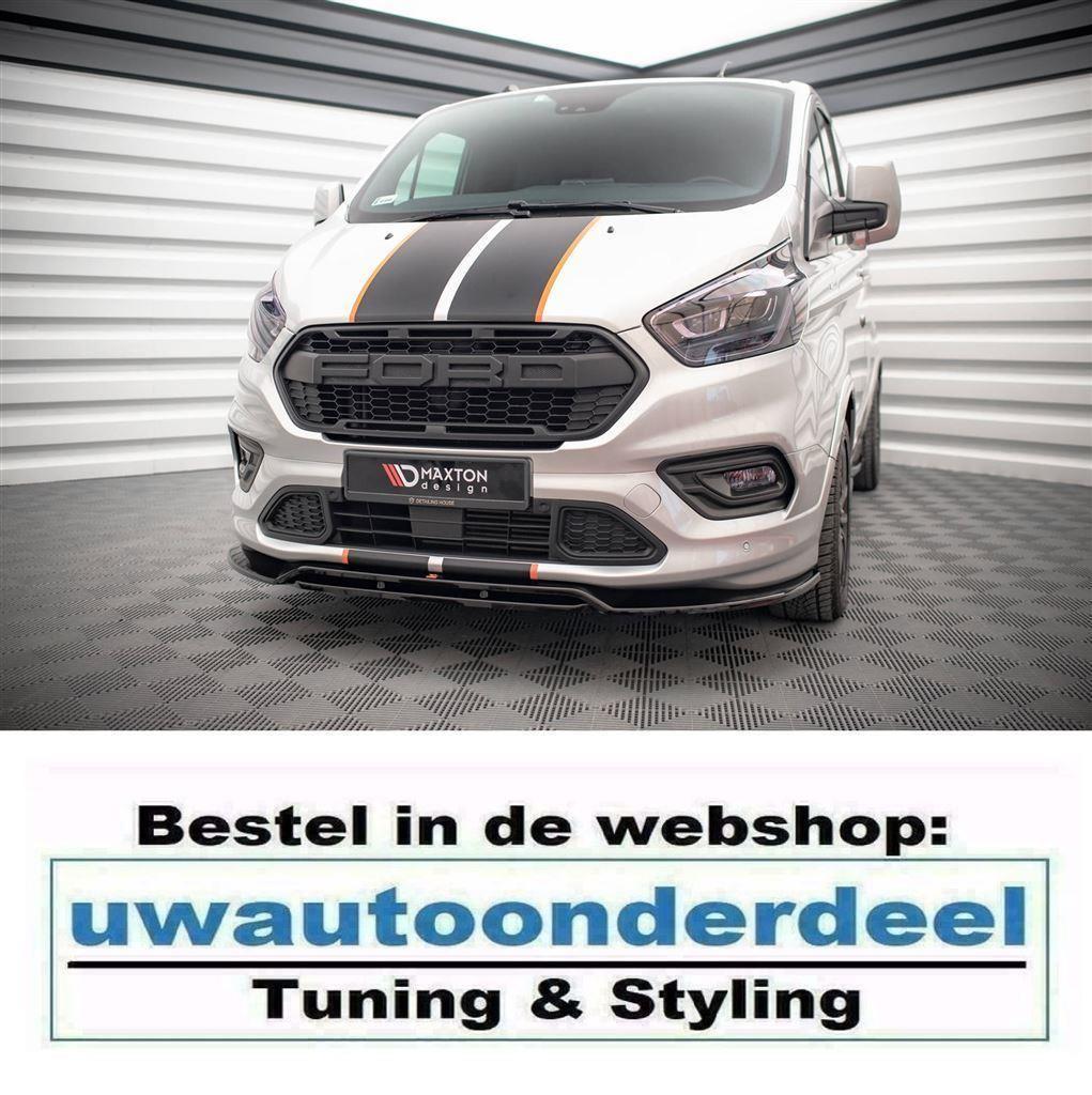 Maxton Design Spoiler Splitter Lip Voor Ford Transit ST Line