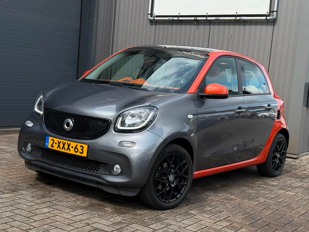 Smart Forfour 1.0 Passion | 5-deurs | Navigatie | 16'' LMV, Auto's, Smart, Gebruikt, 4 stoelen, Bluetooth, Origineel Nederlands