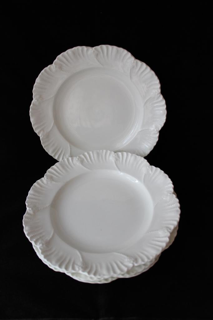 Antieke Engelse Coalport 4 borden 1870-1880, Antiek en Kunst, Ophalen of Verzenden