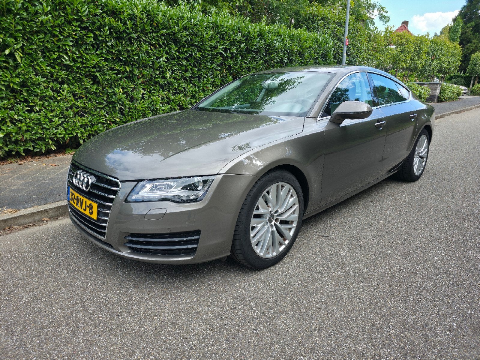 Audi A7 3.0 TFSI Org.NL Quattro Pro Line Cam, Apple/Android, 2995 cc, 4 stoelen, 1760 kg, Particulier