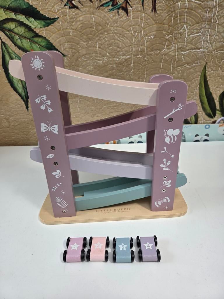 Little Dutch houten autobaan, Kinderen en Baby's, Speelgoed | Houten speelgoed, Ophalen, Zo goed als nieuw