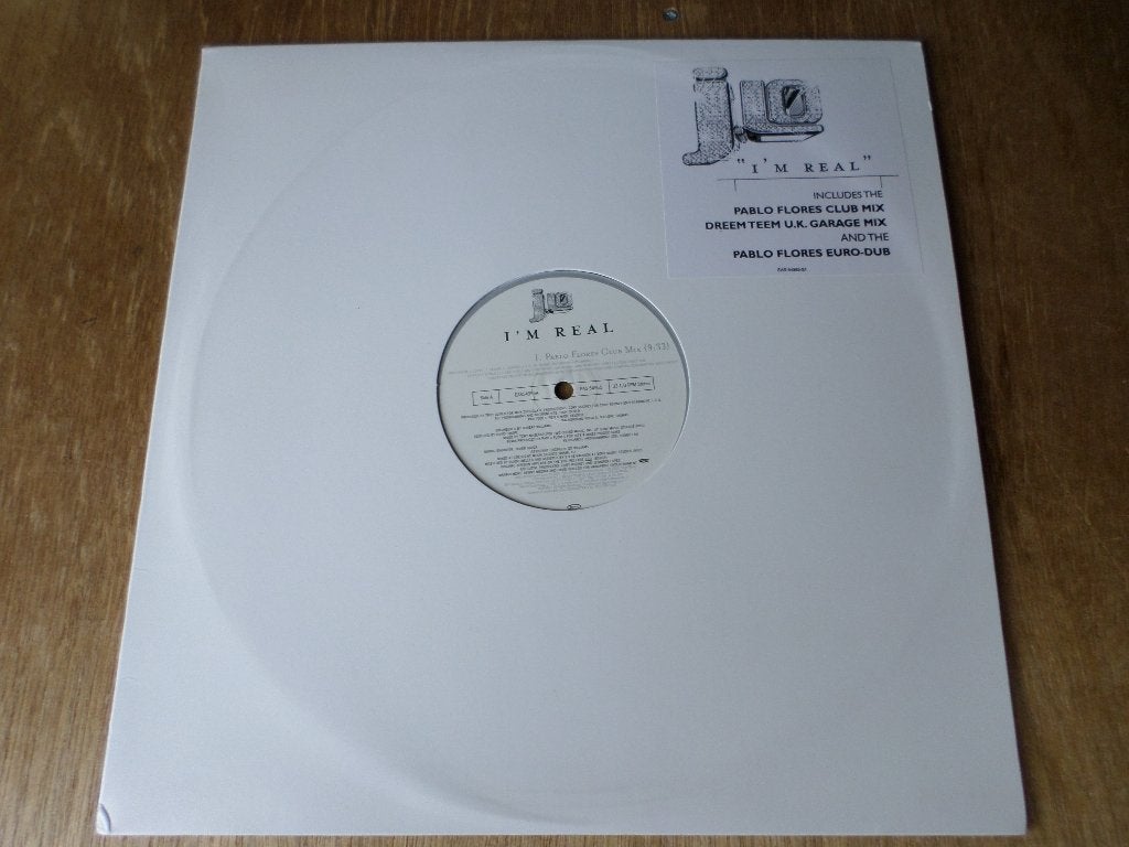 Jennifer Lopez - j.lo - I'm Real Maxisingle 3 mixes 25 min, Ophalen of Verzenden, Zo goed als nieuw, Pop, EP