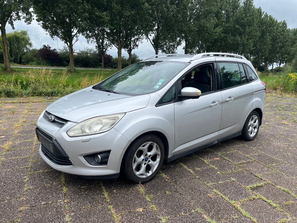Ford Grand C-Max 1.6 Benzine, Auto's, Ford, Voorwielaandrijving, Euro 5, Stof, Zwart