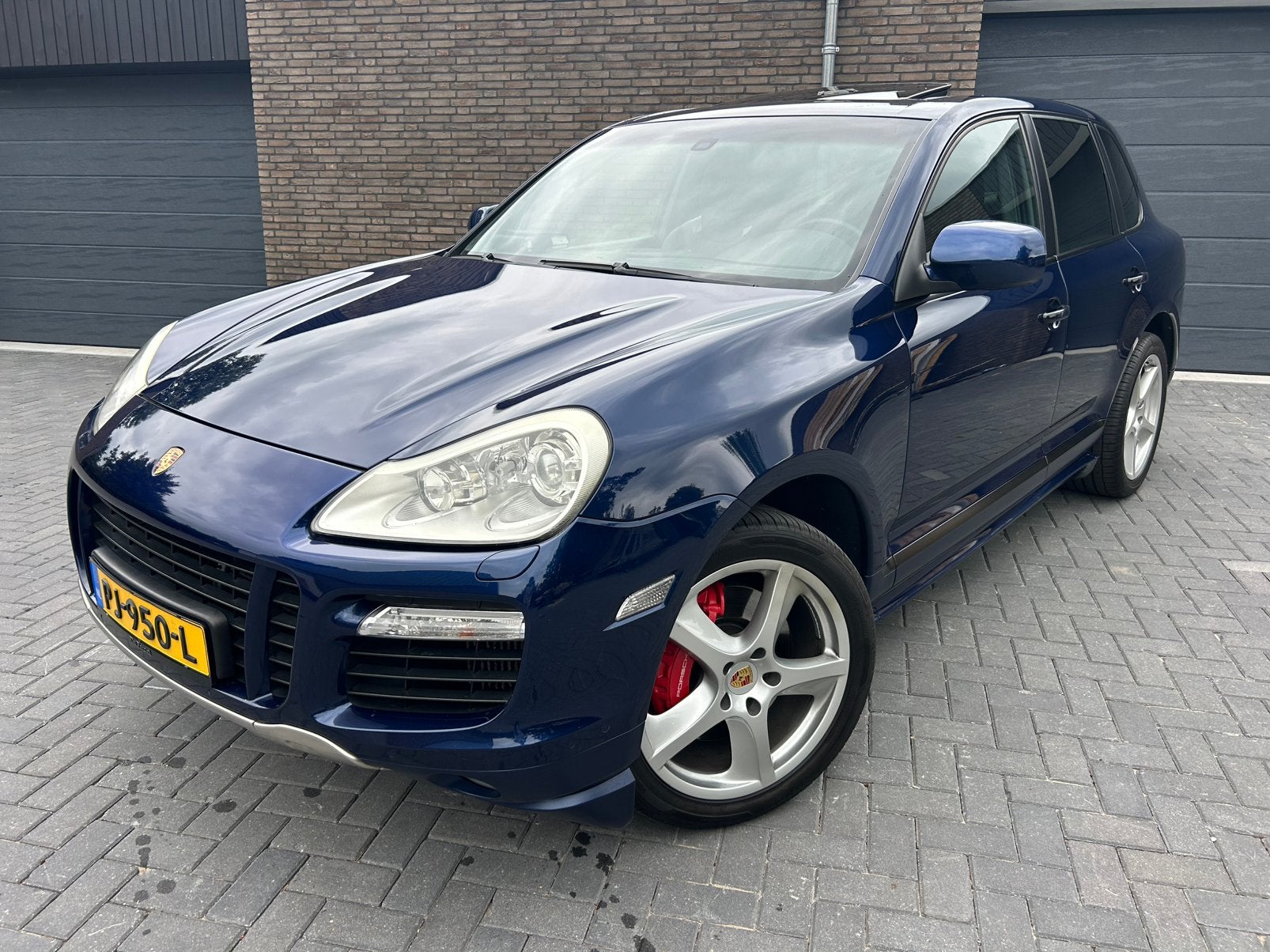 Porsche Cayenne 4.8 Turbo Tiptronic S 2007 Blauw, Auto's, Automaat, Cayenne, 501 pk, Blauw