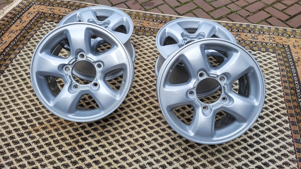 Originele Velgen voor Land Cruiser 100 & LX470 5x150 16" 8J, Velg(en), 16 inch, Niet ingevuld, Terreinwagen