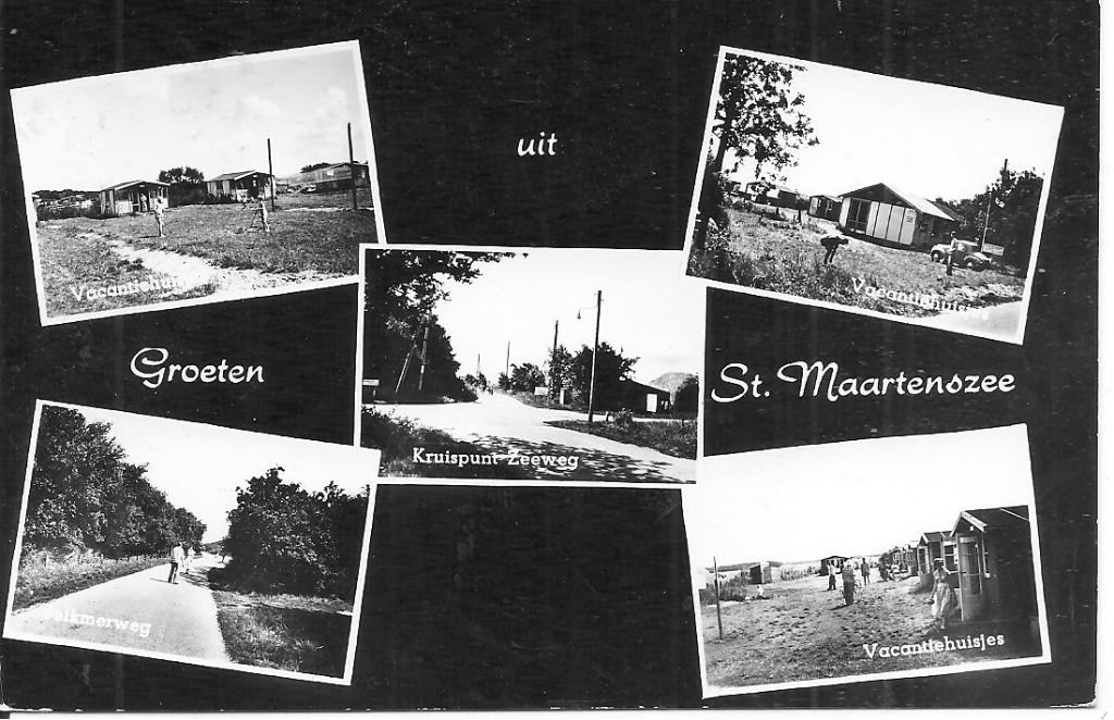 Groeten uit St Maartenszee., Verzamelen, Ansichtkaarten | Nederland, Ophalen of Verzenden, 1960 tot 1980, Gelopen, Noord-Holland
