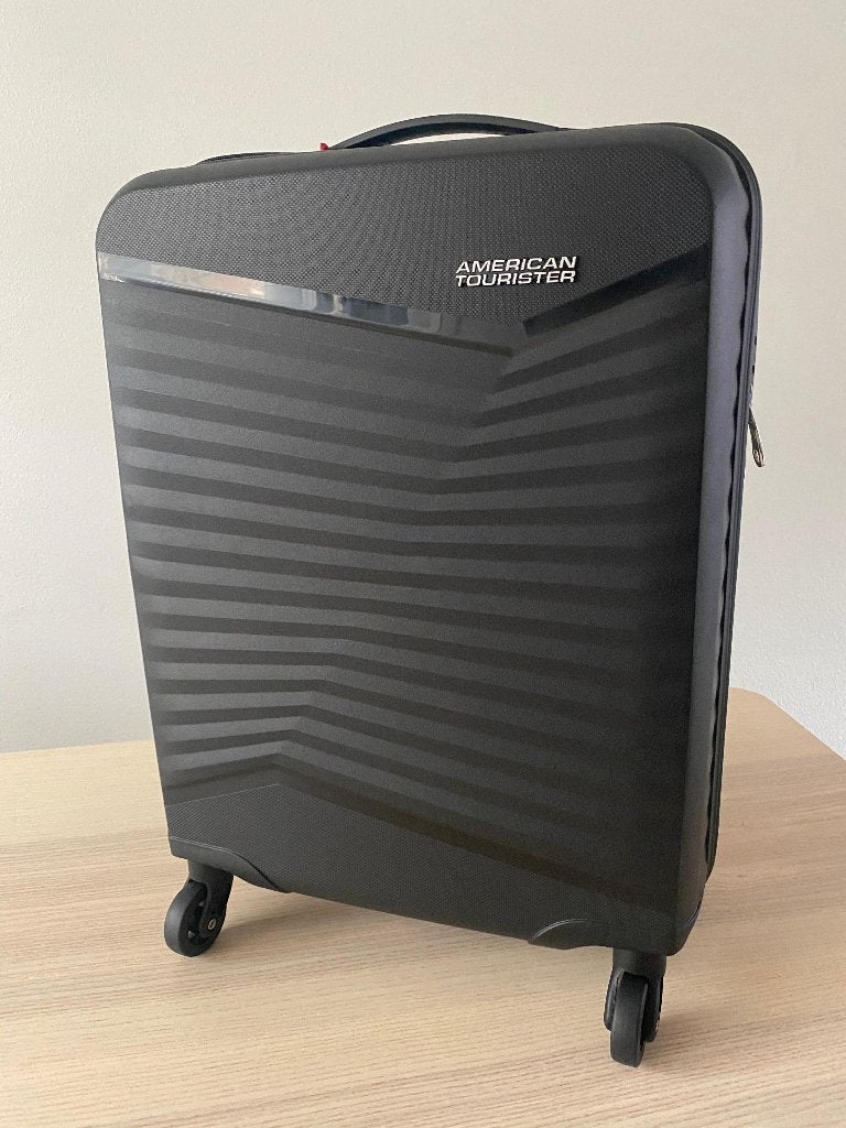 American Tourister Jetdriver 2.0 ( handbagage) - Zwart, 50 tot 60 cm, Hard kunststof, Ophalen of Verzenden, 35 tot 45 cm