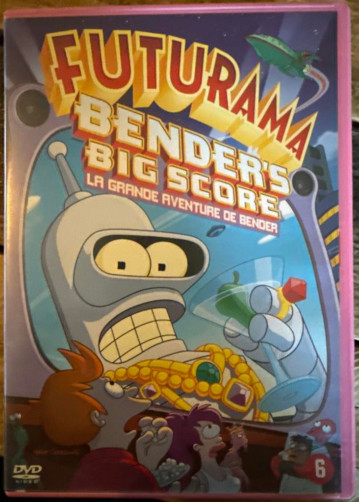 Futurama: Bender's Big Score DVD - Gebruikt, Vanaf 6 jaar, Ophalen of Verzenden, Gebruikt
