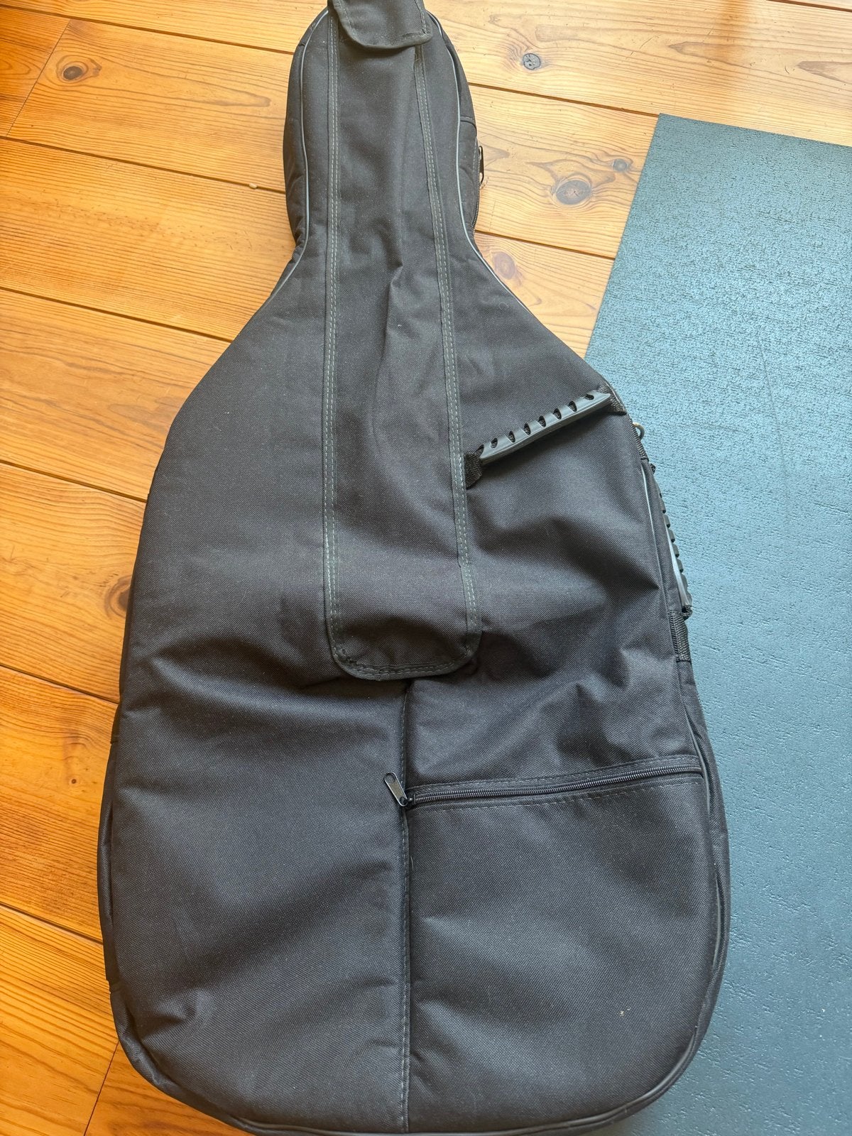 Zwarte cello hoes / gigbag - zo goed als nieuw, Ophalen of Verzenden, Zo goed als nieuw, Cello