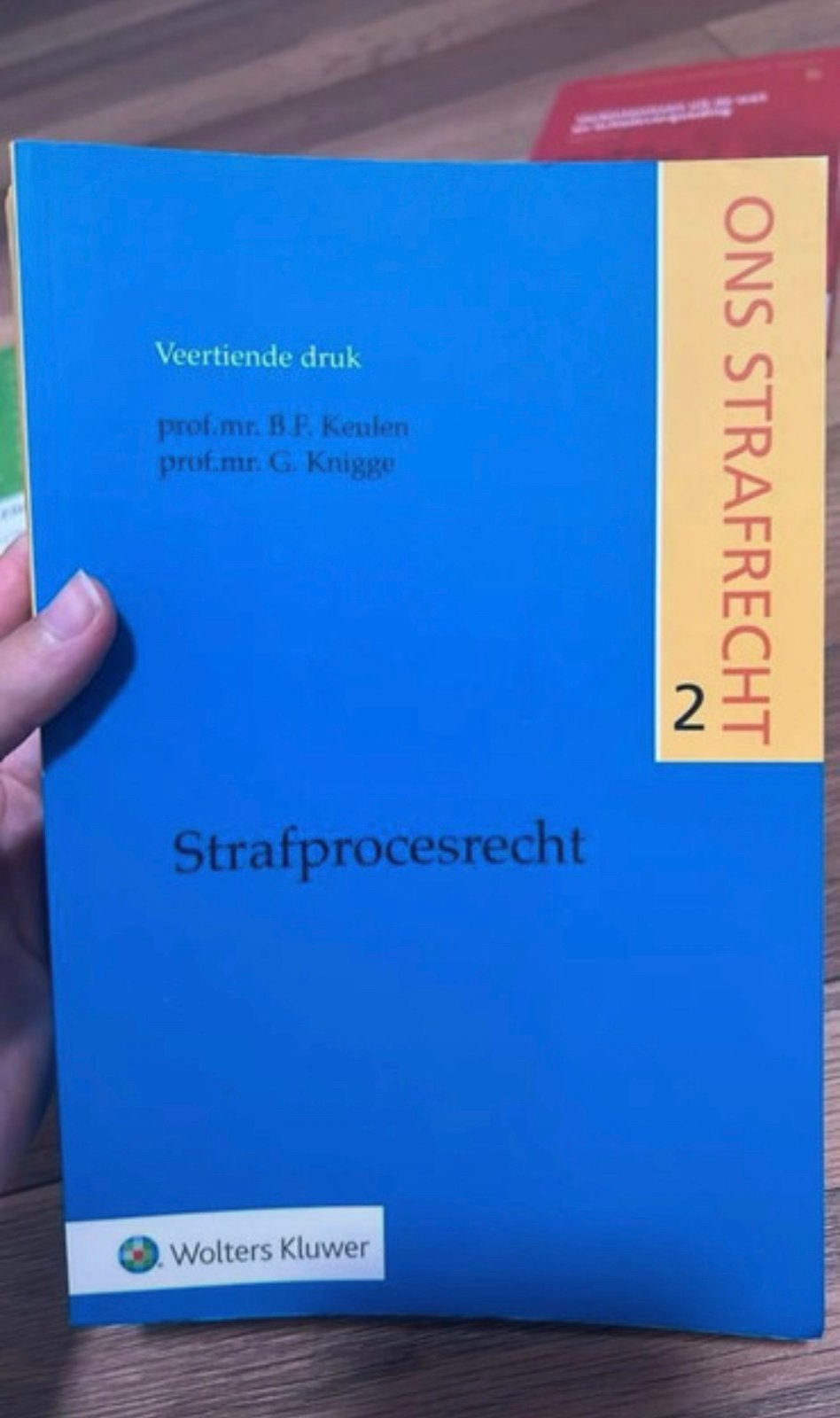 Strafprocesrecht 14e druk, Verzenden, Zo goed als nieuw