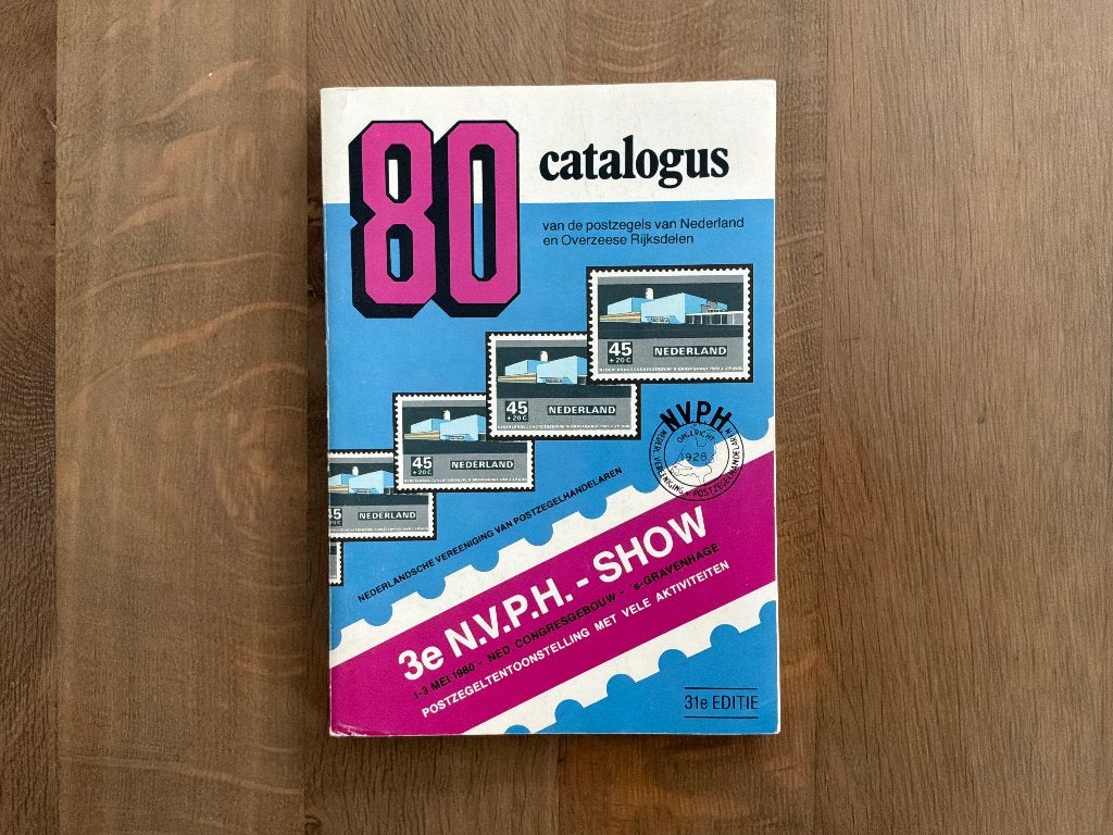 postzegelcatalogus nederland 1980, Postzegels en Munten, Ophalen of Verzenden, Verzamelalbum