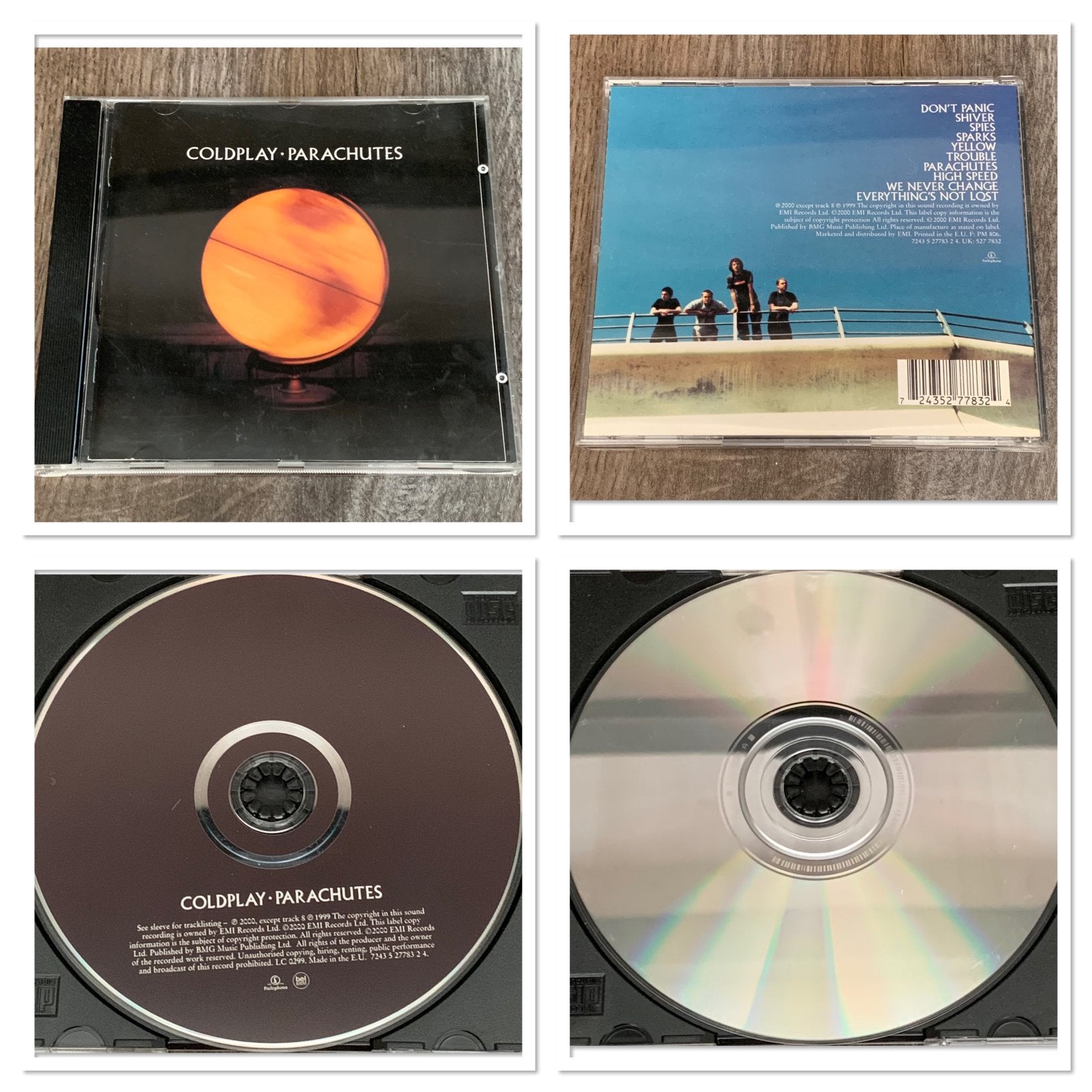 Coldplay: Parachutes, Ophalen of Verzenden