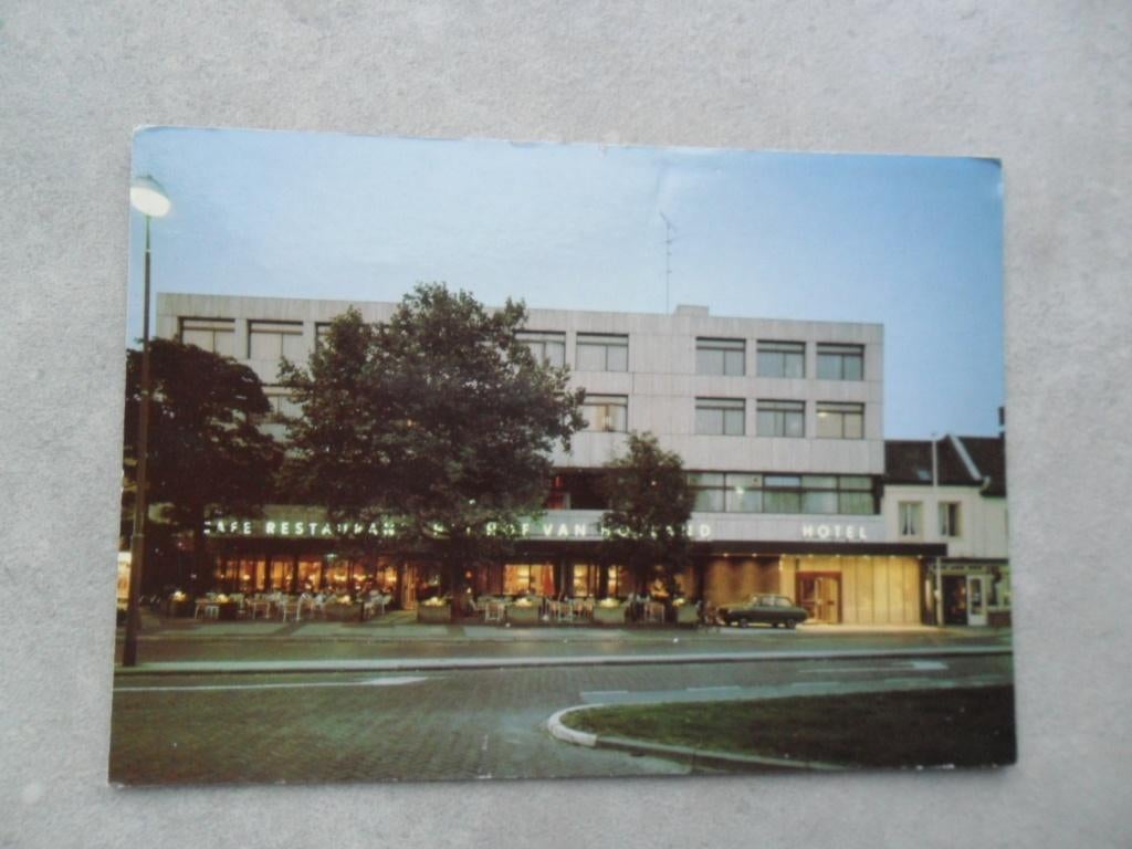 Hilversum, hotel Hof van Holland, auto, Verzenden, 1980 tot heden, Ongelopen, Noord-Holland