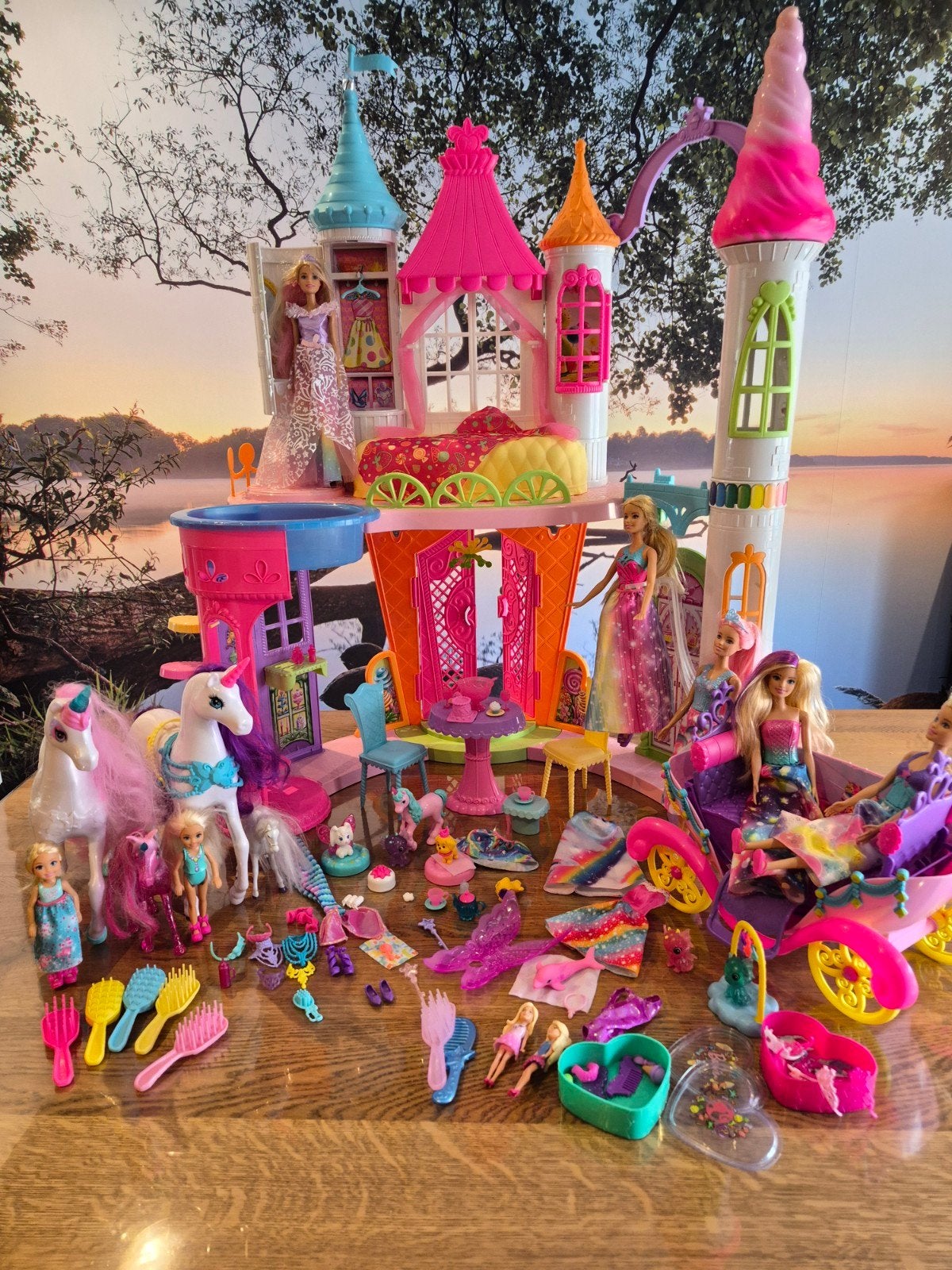Barbie en Chelsea Dreamtopia, Ophalen, Zo goed als nieuw, Barbie