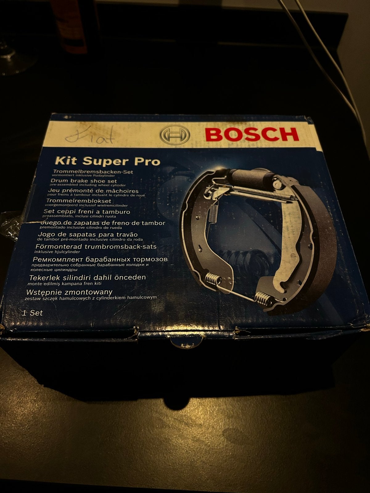 Bosch Trommelremmen-Set Fiat Punto (excl. remcilinders), Ophalen of Verzenden, Nieuw, Fiat