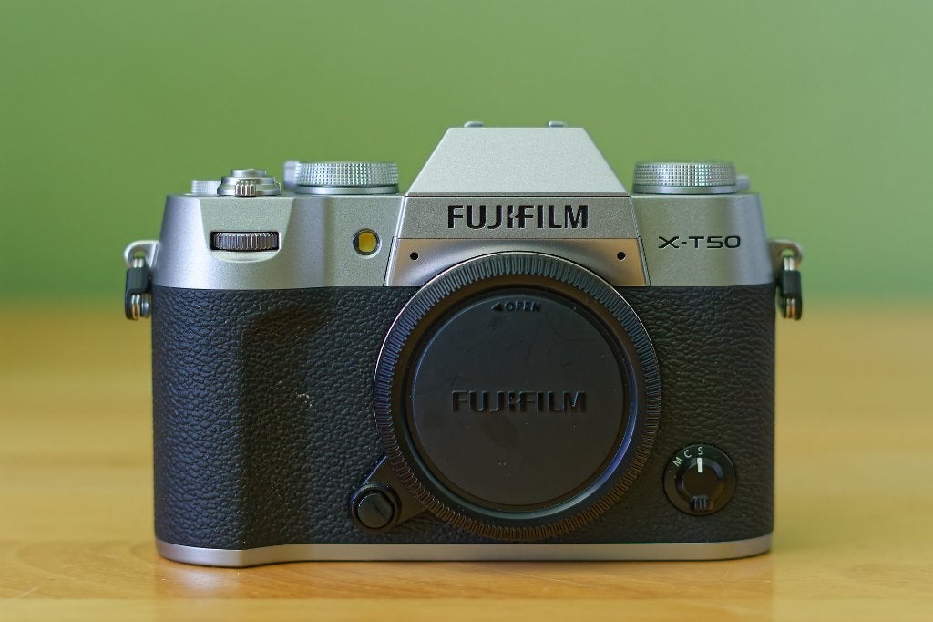 Fujifilm X-T50 Body Zilver, Ophalen, Draagriem, Ingebouwde flitser, Zo goed als nieuw