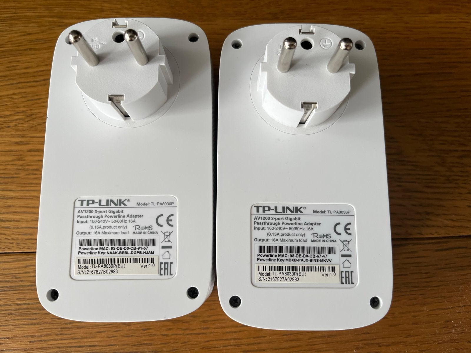 TP-Link AV1200 Powerline Adapters (TL-PA8030P), Ophalen of Verzenden, Zo goed als nieuw