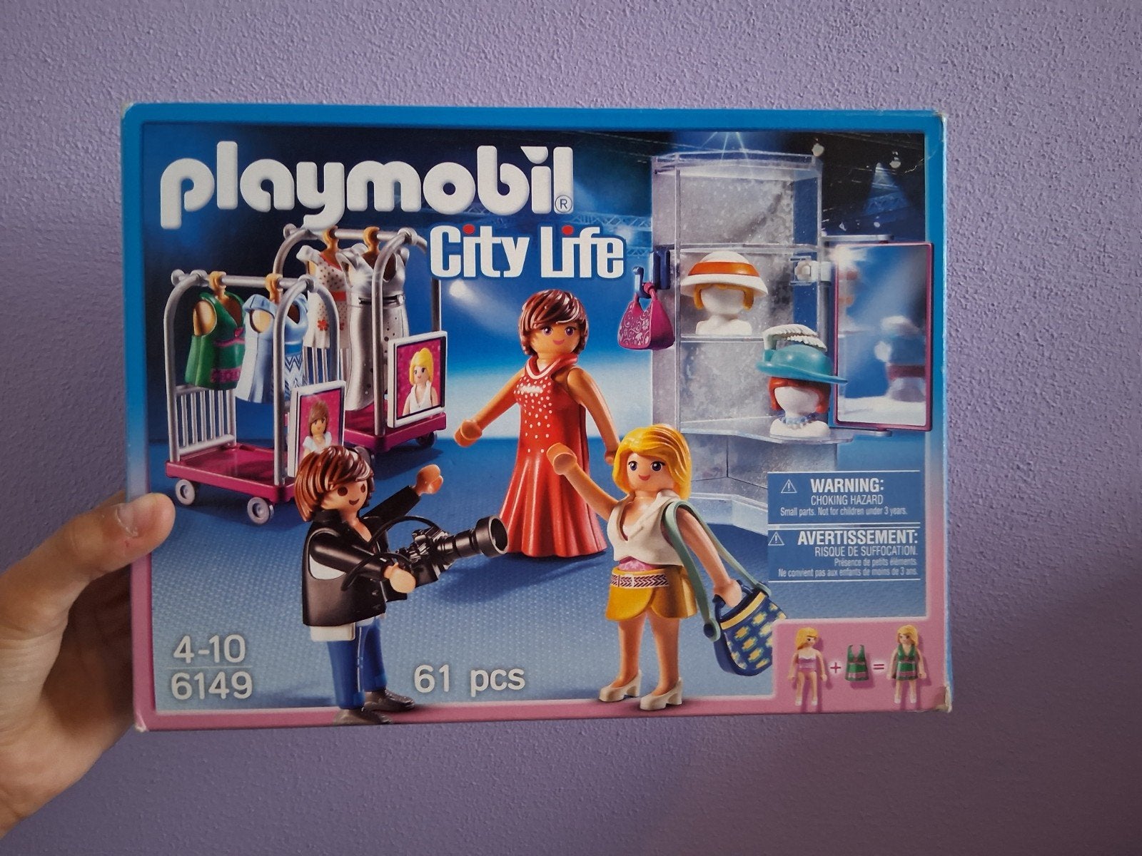 Playmobil City Life 6149 - Modeshow met kleedkamer, Ophalen, Complete set, Zo goed als nieuw, City life