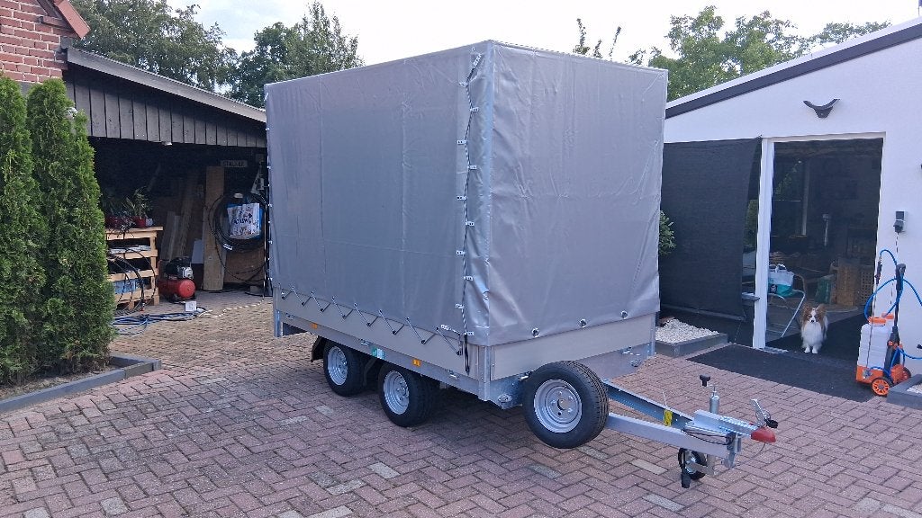 Tandemasser plateauwagen 750 (1500) met B rijbewijs, Auto diversen, Ophalen of Verzenden, Zo goed als nieuw