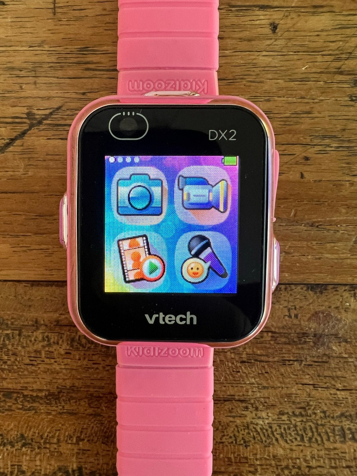 VTech Kidizoom Smartwatch DX2 Roze - Kinder Smartwatch, Ophalen of Verzenden, Zo goed als nieuw, Roze, Meisje
