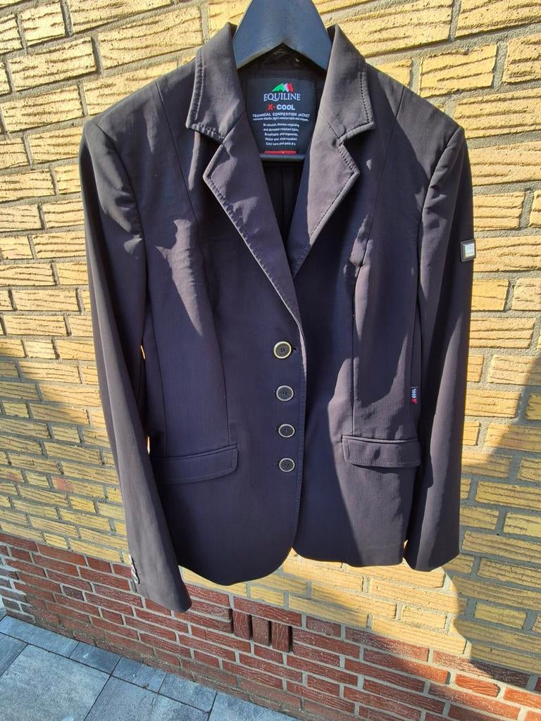 Equiline X Cool wedstrijdjasje dames zwart, maat 44 / 40, Ophalen, Zo goed als nieuw, Dames, Bovenkleding