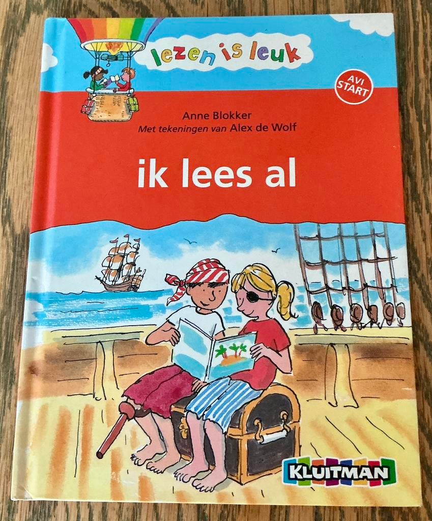 AVI-START IK LEES AL éénlettergrepige woorden Kluitman, Boeken, Ophalen of Verzenden, Zo goed als nieuw, Fictie algemeen