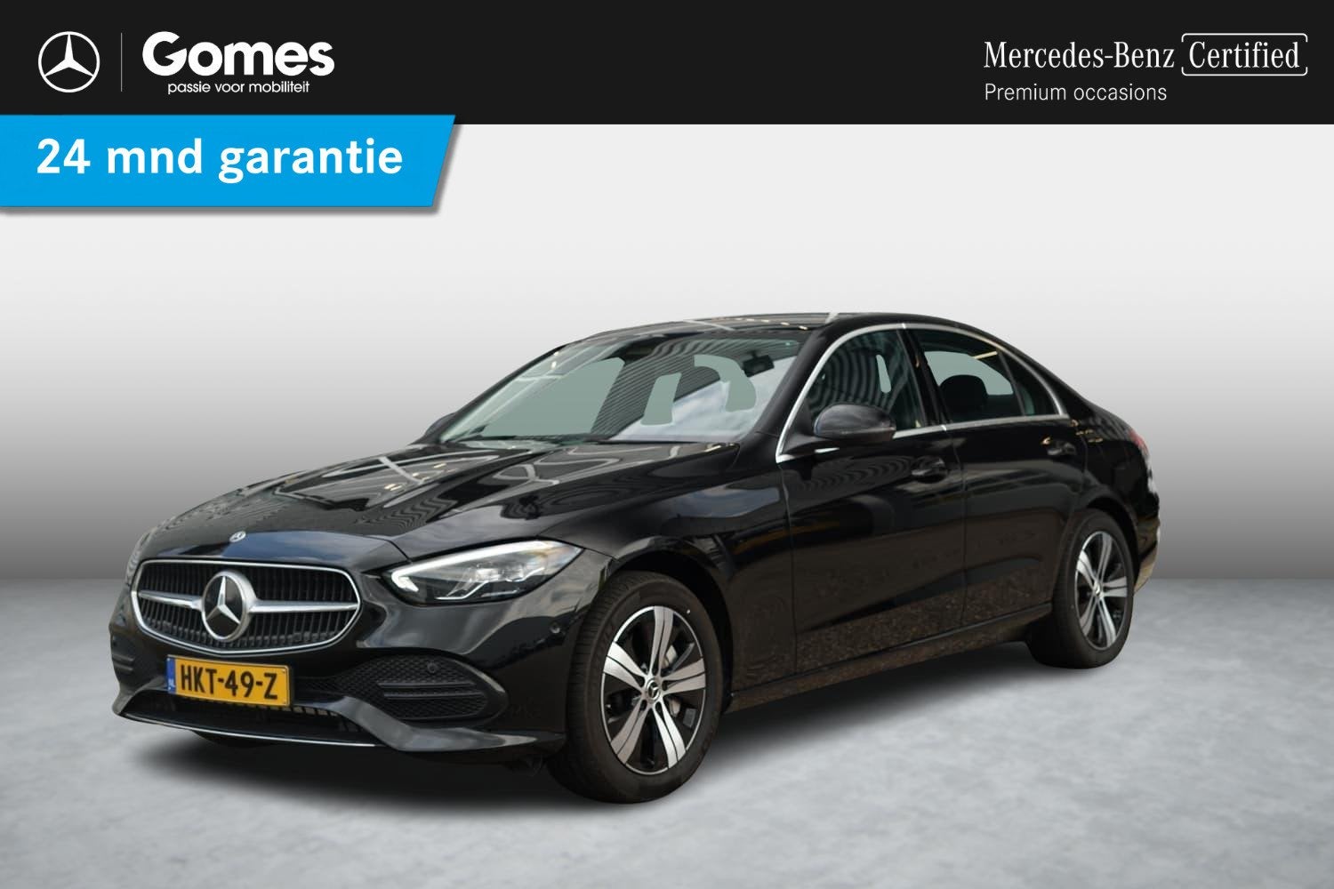 Mercedes-Benz C-klasse 300 e Business Line | Stoelverwarming, Auto's, Automaat, 4 cilinders, Zwart, Bedrijf