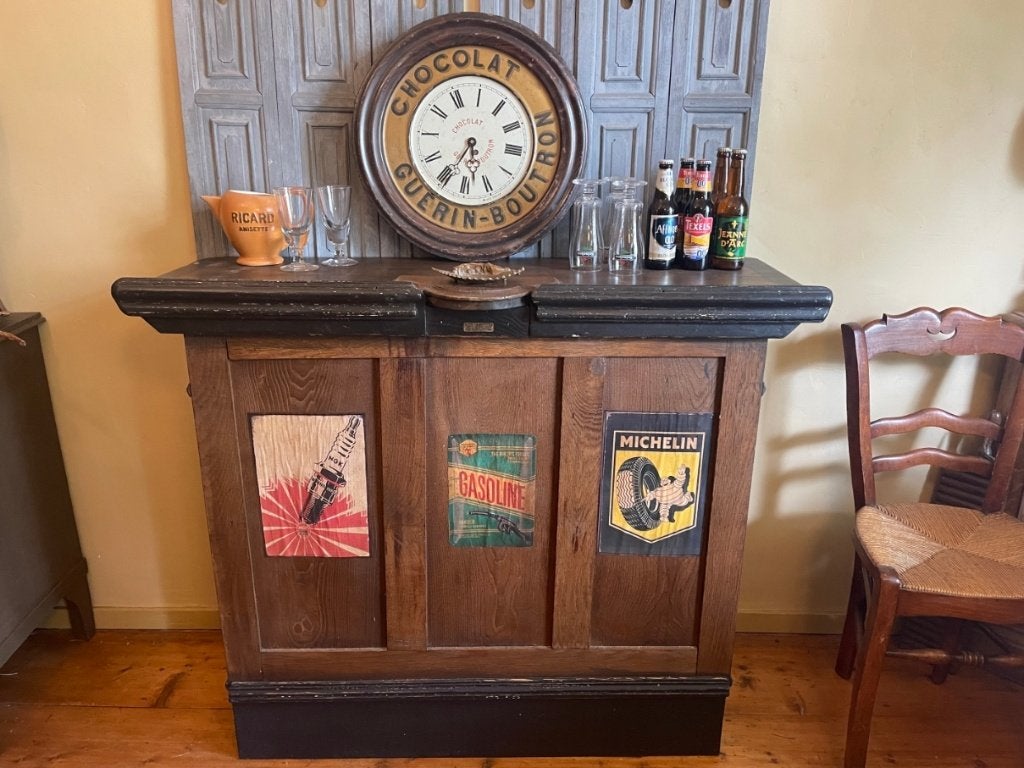 Sfeervol Barretje bar Mancave antiek Frans Thuisbar, Ophalen