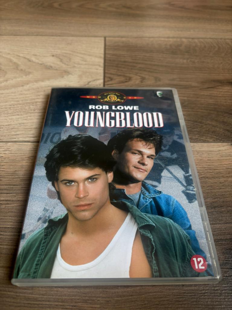 Youngblood met Robe Lowe en Patrick Swayze, Alle leeftijden, Ophalen of Verzenden, Zo goed als nieuw