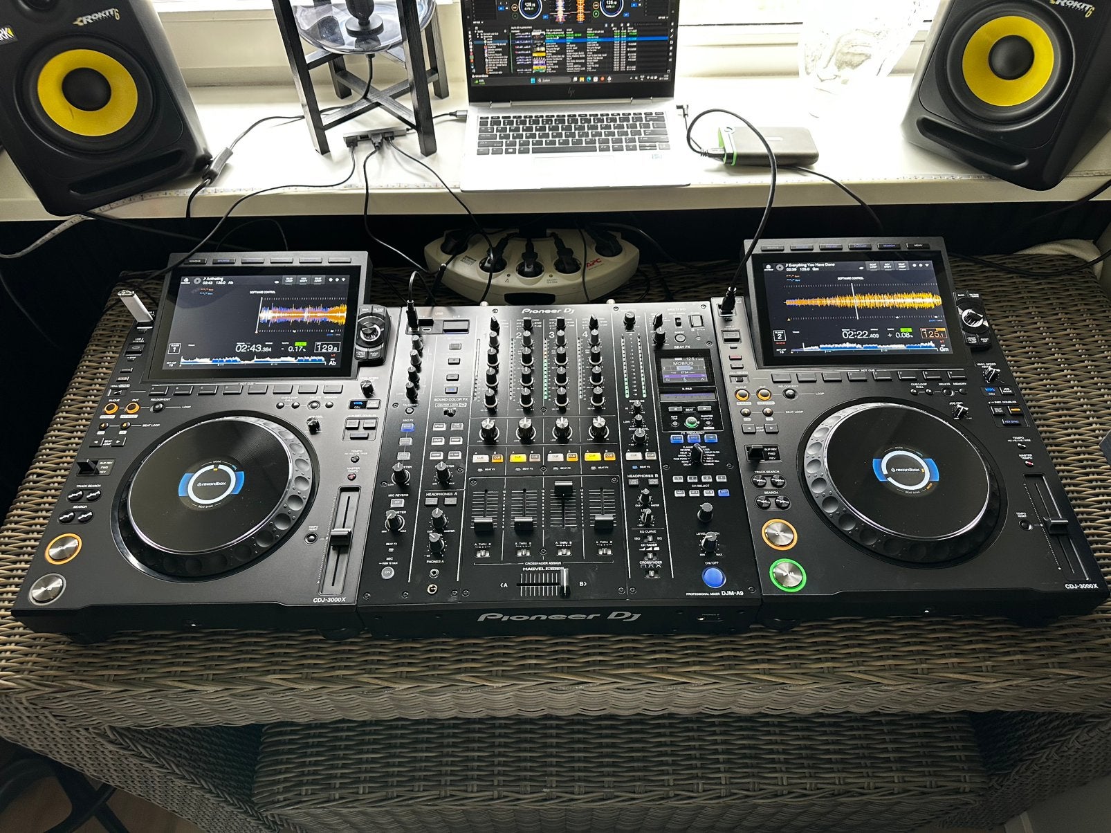Pioneer CDJ3000X en DJM-A9 met 2 jaar garantie, Ophalen, Nieuw, Dj-set, Pioneer