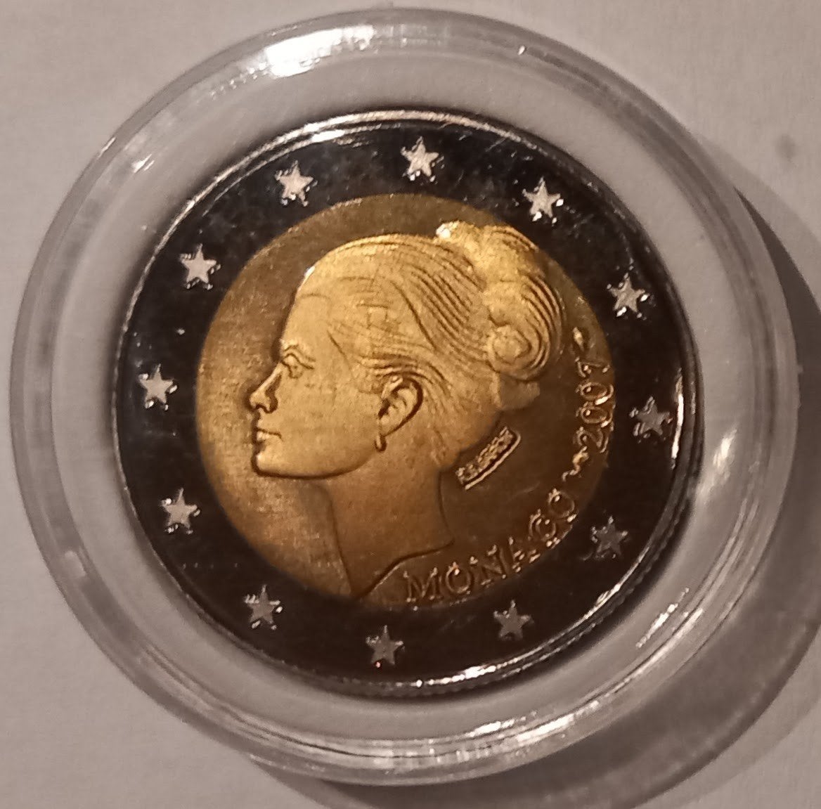 2 Euro Monaco 2007 Grace Kelly (COPY), Ophalen of Verzenden, Monaco, 2 euro