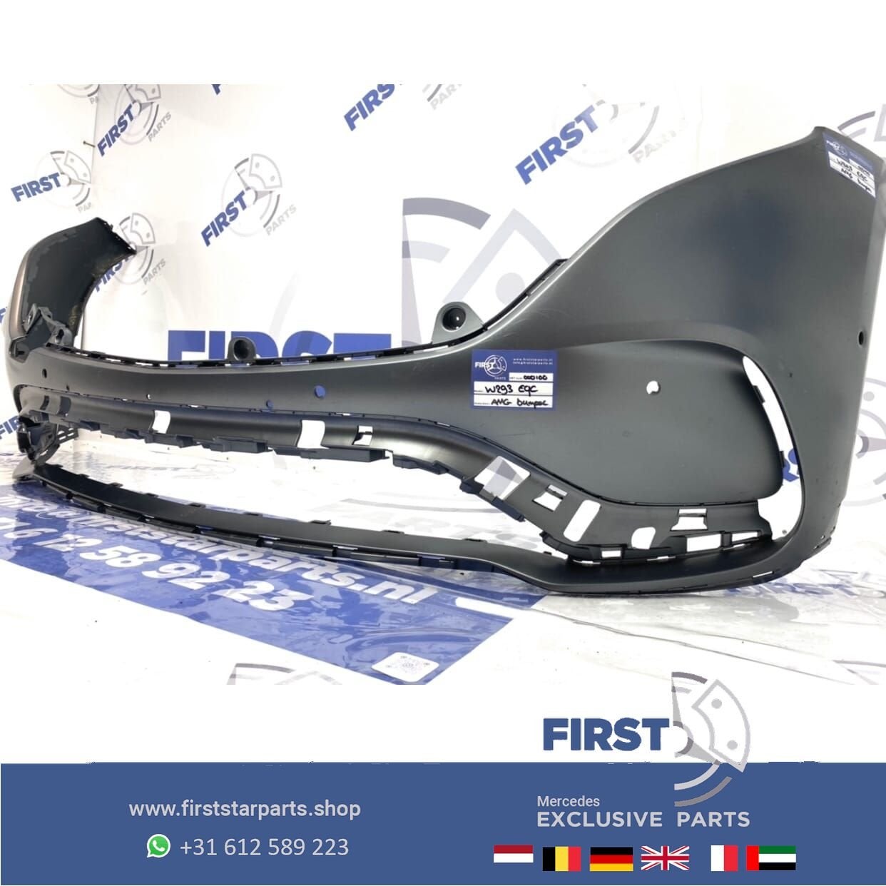 W293 N293 EQC 400 AMG VOORBUMPER 2019-2023 origineel Mercede, Gebruikt, -, Voor, Ophalen of Verzenden