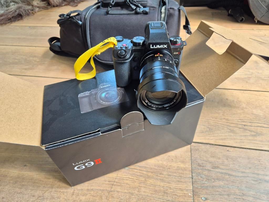 Panasonic Lumix DC-G9II met Leica 12-60mm/2.8 - Nieuwstaat, Ophalen, Zo goed als nieuw, Overige Merken, 8 keer of meer