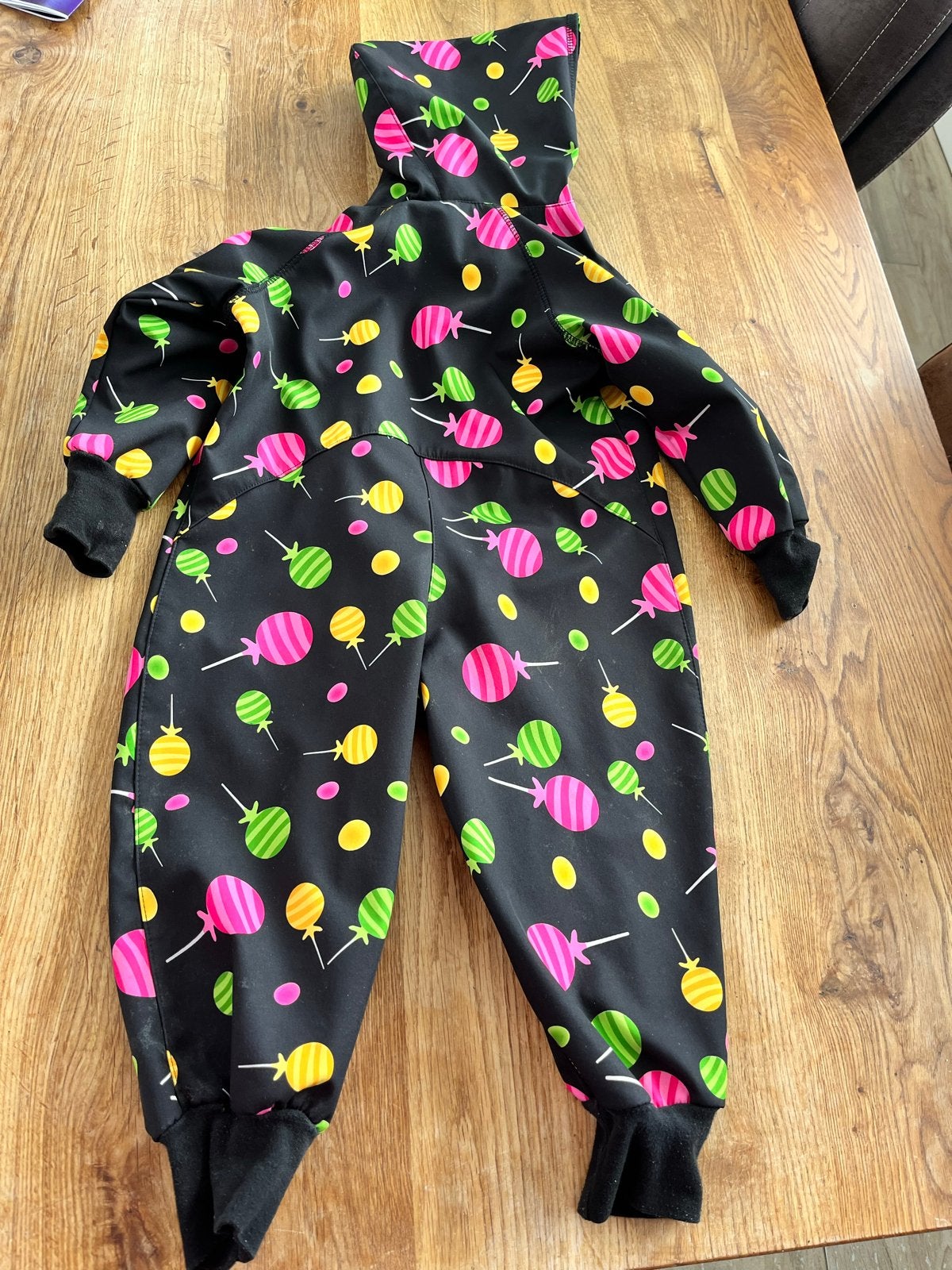 Leuke softshell jumpsuit  maat 98, Kinderen en Baby's, Kinderkleding | Overige, Ophalen of Verzenden, Gebruikt, Jongen of Meisje