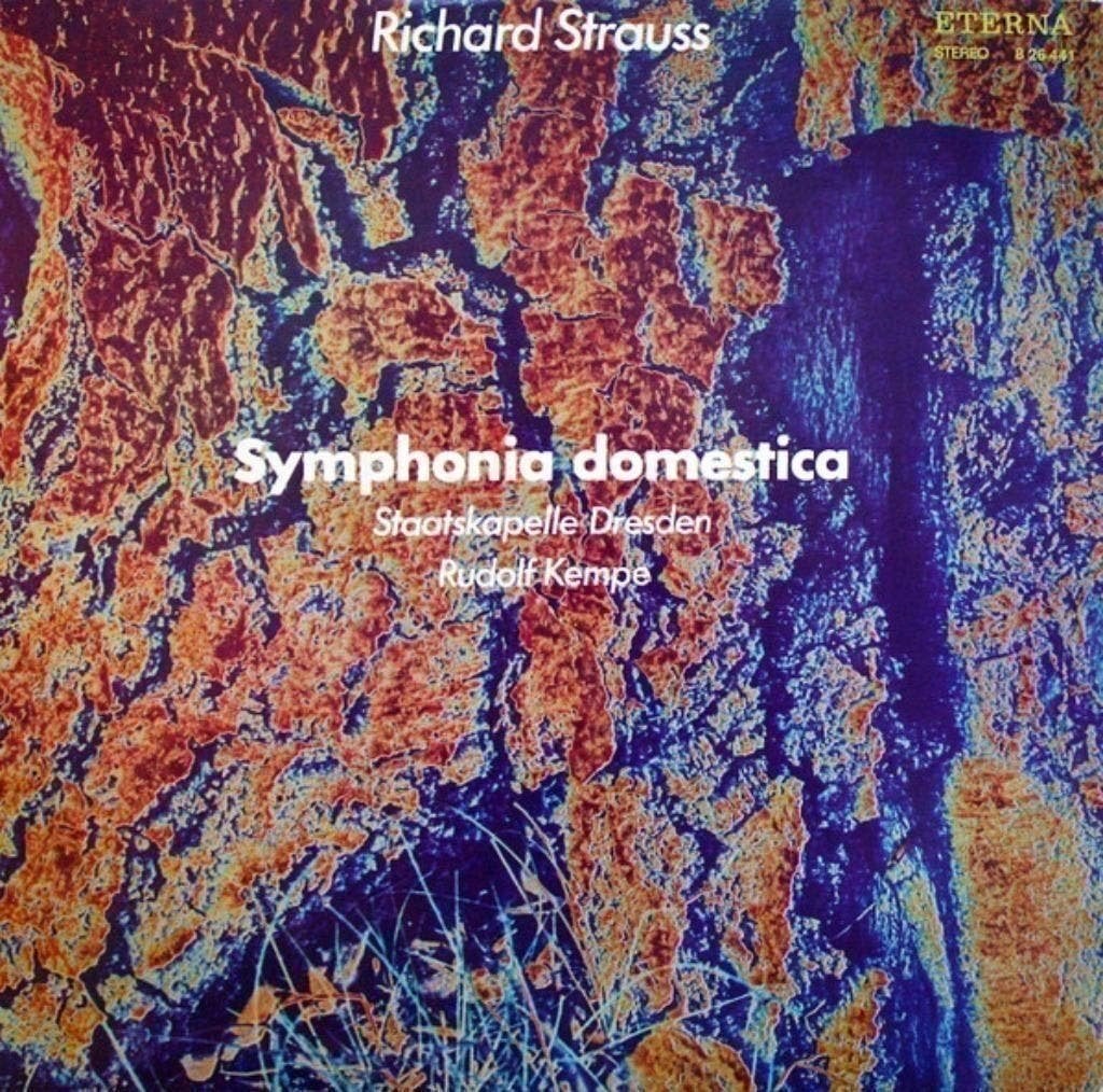 Richard Strauss Rudolf Kempe Symphonia Domestica, Kamermuziek, Ophalen of Verzenden, Zo goed als nieuw, 12 inch