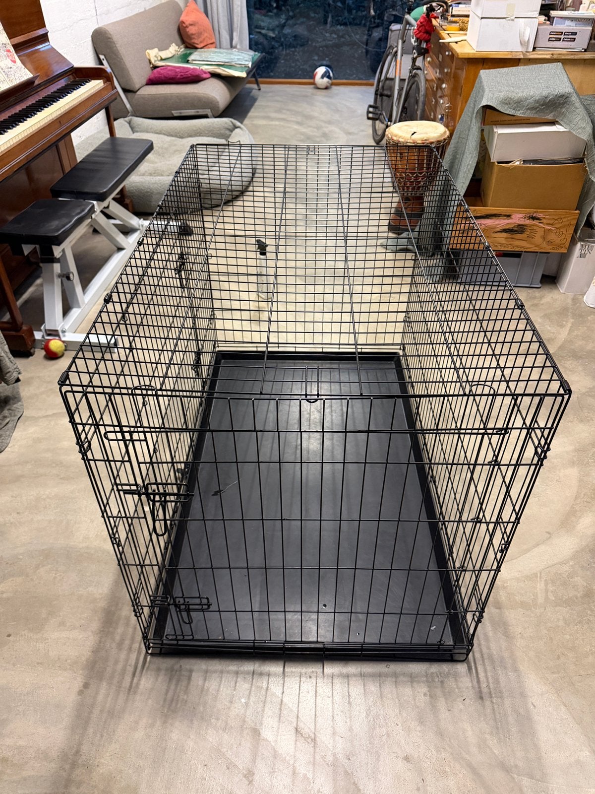 Bench voor grote hond (maat golden retriever), Ophalen, 65 tot 100 cm, Hondenhok, 110 cm of meer