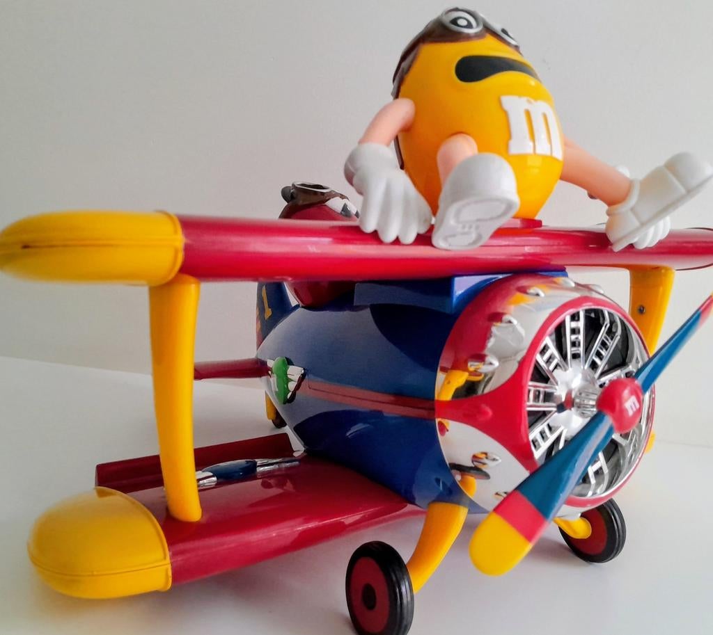 M&M’s Snoepautomaat – Vliegtuig Model ️, Ophalen of Verzenden, Zo goed als nieuw