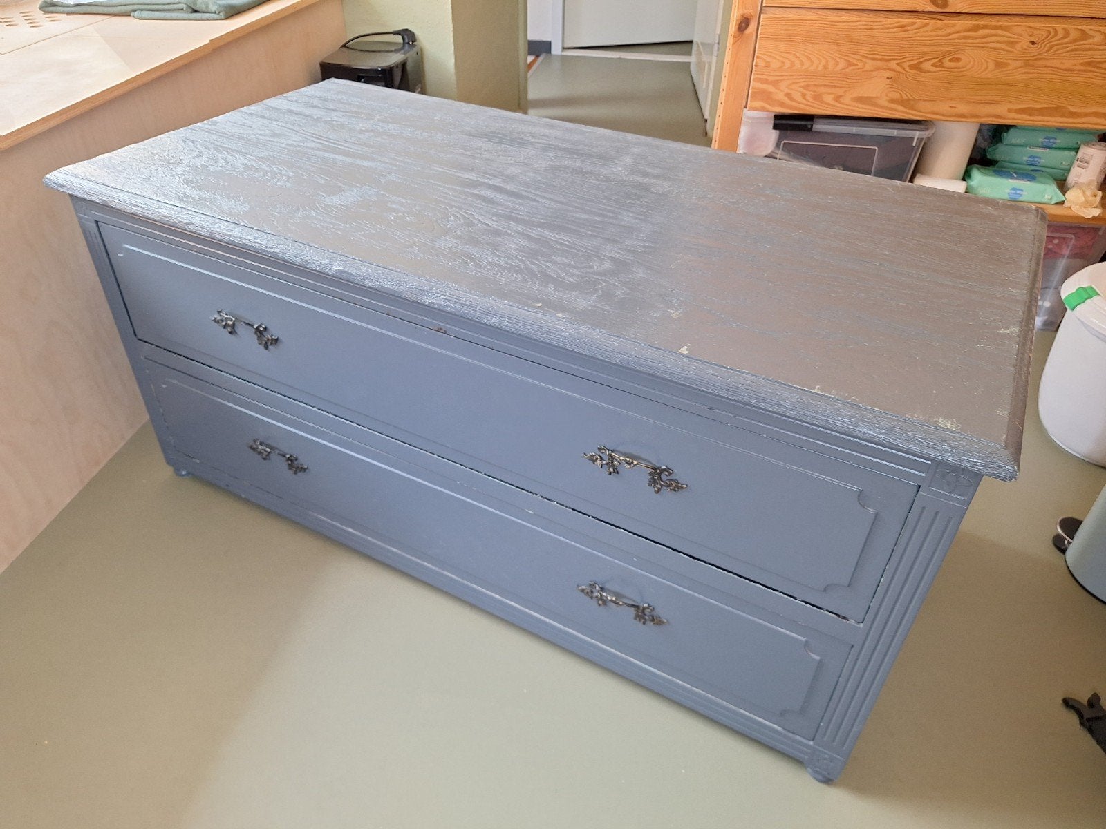 Commode met lades, Ophalen, Gebruikt, 100 tot 150 cm, Met lade(s)