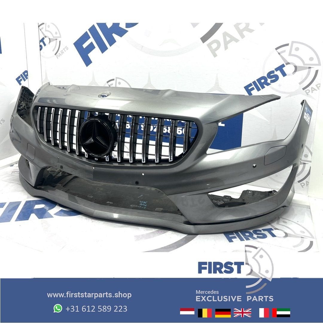 W117 BUMPER C117 CLA45 AMG VOORBUMPER WIT ZWART GRIJS ROOD B, Auto-onderdelen, Gebruikt, -, Voor, Ophalen of Verzenden